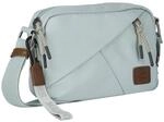 Handtasche CAMEL ACTIVE "Aurum", Damen, Gr. B/H/T: 20,5cm x 15cm x 6cm, blau