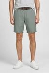 Chinoshorts JACK & JONES "JPSTACE SUMMER SHORT SRT SN", Herren, Gr. L, N-Gr, gr&uuml;n