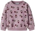 Sweatshirt NAME IT "NMFOKLA LS NREG SWEAT BRU BOX", M&auml;dchen, Gr. 104, rosa...
