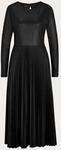 Midikleid MADELEINE "Kleid Jerseykleid mit Plisseerock", Damen, Gr. 48, N-Gr,