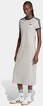 Shirtkleid ADIDAS ORIGINALS "3S DRESS", Damen, Gr. XL, N-Gr, grau (mgrauh,...