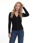 Strickkleid GUESS "LS VN AUBREY 4G SWTR DRESS", Damen, Gr. XXL, N-Gr, schwarz