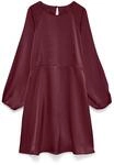 Minikleid VERO MODA "VMMIRO LS SHORT DRESS WVN NOOS", Damen, Gr. XS, N-Gr,...