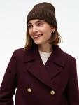 Strickm&uuml;tze TOMMY HILFIGER "TH FLAG PIMA COTTON BEANIE", Herren, braun (truffle