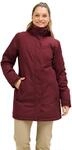 Funktionsmantel MAIER SPORTS "DA-MANTEL MTEX EDESI", Damen, Gr. 36, rot (sun dried