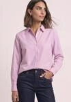 Langarmbluse STREET ONE, Damen, Gr. 42, rosa (vintage blush), Web, Obermaterial: 100%