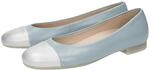 Ballerina SIOUX "Villanelle-702", Damen, Gr. 41 (UK 7), blau (hellblau),