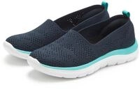 Slipper LASCANA "Ballerina, Sneaker, Freizeitschuh, Slip-On-Sneaker", Damen, Gr. 42,