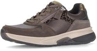 Keilsneaker GABOR, Damen, Gr. 35, Textil, schwarz-wei&szlig; (braun, kombiniert),