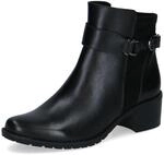 Stiefelette CAPRICE, Damen, Gr. 37, Synthetik Textil, schwarz, Leder, Textil, Schuhe