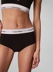 High-Waist-Hipster "HIGH WAIST HIPSTER", Damen, Gr. XS (34), Jersey, schwarz,...