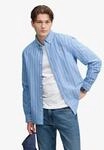 Langarmhemd SUPERDRY "PREPPY OXFORD L/S SHIRT", Herren, Gr. S, N-Gr, blau (twin...