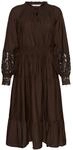 Midikleid CREAM "Damen Kleid CRTina", Damen, Gr. 38, N-Gr, braun (java),