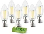 BRILONER LEUCHTEN LED-Leuchtmittel "BULB A", Energieeffizienz: A, gelb (transparent),