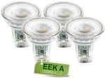 BRILONER LEUCHTEN LED-Leuchtmittel "BULB A", Energieeffizienz: A, transparent,