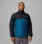 Steppjacke COLUMBIA "Powder Lite II Jacket", Herren, Gr. S (46), blau (phoenix...