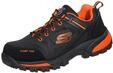 Arbeitsschuh SKECHERS "Pending" Gr. 41, schwarz (schwarz, rot), 41, Obermaterial: