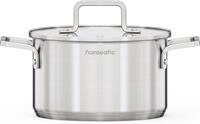 Kochtopf HANSEATIC "DAILY, mit Antihaftbeschichtung", silber (silberfarben), H:11,5cm