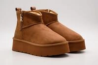 Winterboots REPLAY "CHIC ZIP", Damen, Gr. 36, Warmfutter, braun, Polyamid,...
