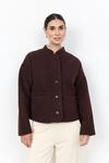 Kurzjacke SOYACONCEPT "SC-SHAIMA 1", Damen, Gr. M, braun (chocolate plum),...