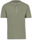 T-Shirt TRIGEMA "TRIGEMA T-Shirt mit Knopfleiste DELUXE Baumwolle", Damen, Gr. L,