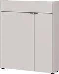 Schuhschrank GERMANIA "Ameca", beige (kaschmir, navarra, eiche, nachbildung), B:83cm