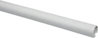 Gardinenstange "Leon mit Innenlauf I &Oslash; 20 mm", wei&szlig; (wei&szlig;, matt), B:160cm &Oslash;:20mm,