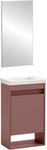 Badezimmer-Set WELLTIME "Avio, Badezimmer Set, Made in Germany, B: 45,5 cm", mauve,