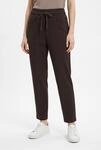Stoffhose S.OLIVER BLACK LABEL, Damen, Gr. 34, N-Gr, braun (chocolate), Web,