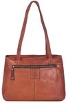 Shopper HARBOUR 2ND, Damen, Gr. B/H/T: 33cm x 24cm x 15cm, natur, Rindsleder,
