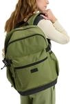 Tagesrucksack ROXY "Gateline", Damen, gr&uuml;n (olivgr&uuml;n), Kunstfaser, Rucks&auml;cke