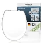 WC-Sitz SCH&Uuml;TTE "WHITE", wei&szlig;, B:37,5cm H:54cm L:45cm, Duroplast, WC-Sitze,