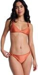 Bikini-Hose ROXY "Beachside Bohemia Moderate", Damen, Gr. L, orange (ginger...