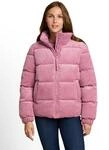 Steppjacke TOM TAILOR DENIM, Damen, Gr. XXL, dusty berry, Web, Obermaterial: 90%