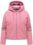 Winterjacke NAVAHOO "Bomberjacke Biscuitaa 14", Damen, Gr. XXL, rosa (schwarz...