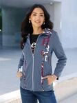 Shirtjacke CLASSIC BASICS "Shirtjacke", Damen, Gr. 42, rauchblau, 100% Baumwolle,