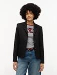 Kurzblazer TOMMY HILFIGER "TIMELESS WOOL 3 BUTTON BLAZER", Damen, Gr. 34,...