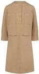 Bodykleid CARTOON "Casual-Kleid mit Taschen", Damen, Gr. 34, EURO, beige (ocker),