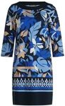 Shirtkleid BETTY BARCLAY "Shirtkleid mit 3/4 Arm", Damen, Gr. 40, EURO, blau