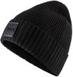 Beanie BOSS "Flavio", Herren, schwarz (schwarz 001), Strick, Wolle, unifarben,
