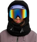 Multifunktionstuch ROXY "Valwood", Damen, schwarz (anthrazit), Obermaterial:...