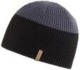 Strickm&uuml;tze ZIENER "IBLIME-Z UNISEX", schwarz.ombre, Materialmix, M&uuml;tzen