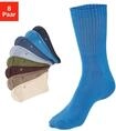 Tennissocken H.I.S "Sportsocken Damen, casual", Damen, Gr. 39-42, bunt (1x braun, 1x