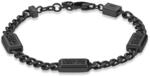 Armband POLICE "Jet", schwarz (schwarz, schwarz), Armb&auml;nder, 21,5cm, Edelstahl,