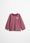 Shirtbluse MARC O'POLO, M&auml;dchen, Gr. 92/98, rosa (rot), Obermaterial: 95%...