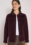 Cordjacke CECIL, Damen, Gr. S (38), braun (berry rot), Web, Obermaterial: 98%