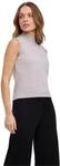 Strickweste FALKE "Pure Merino Wool", Damen, Gr. XS, grau (light grau heather