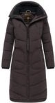 Winterjacke MARIKOO "Marikoo Benikoo Damen lange Winterjacke B949", Damen, Gr. XS,