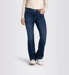 Bootcut-Jeans MAC "Dream-Boot", Damen, Gr. 46, L&auml;nge 30, blau (schwarz cobald...
