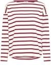 Strickpullover B.YOUNG "Damen Langarm BYRAMSI", Damen, Gr. M, lila (fig stripe),